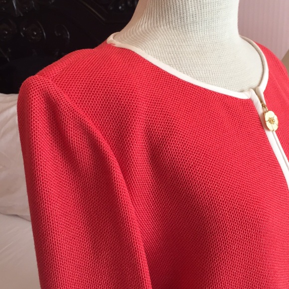 St. John Collection tweed jacket - 8 - Picture 4 of 8